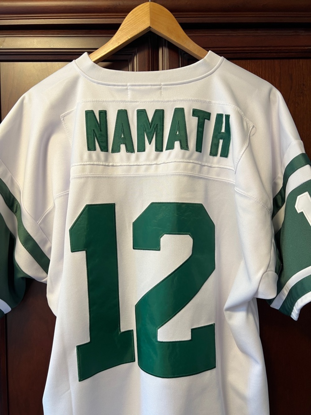 Vintage Mitchell & Ness NY Jets Joe Namath Super Bowl Champion QB #12 Jersey!